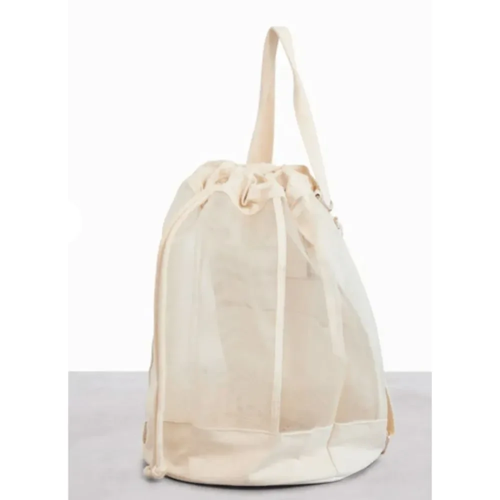 NWT BEIS The High-brid Mesh Backpack in Beige - Picture 6 of 13